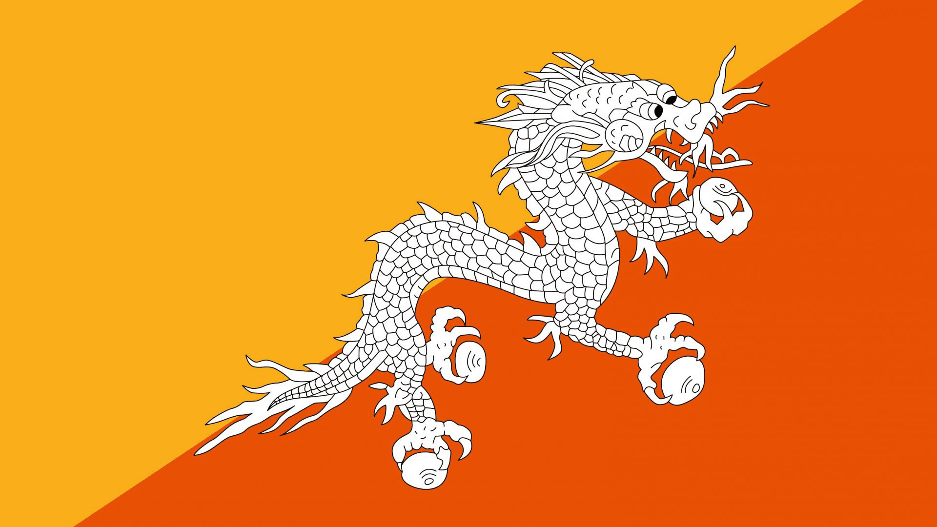 Flag of Bhutan