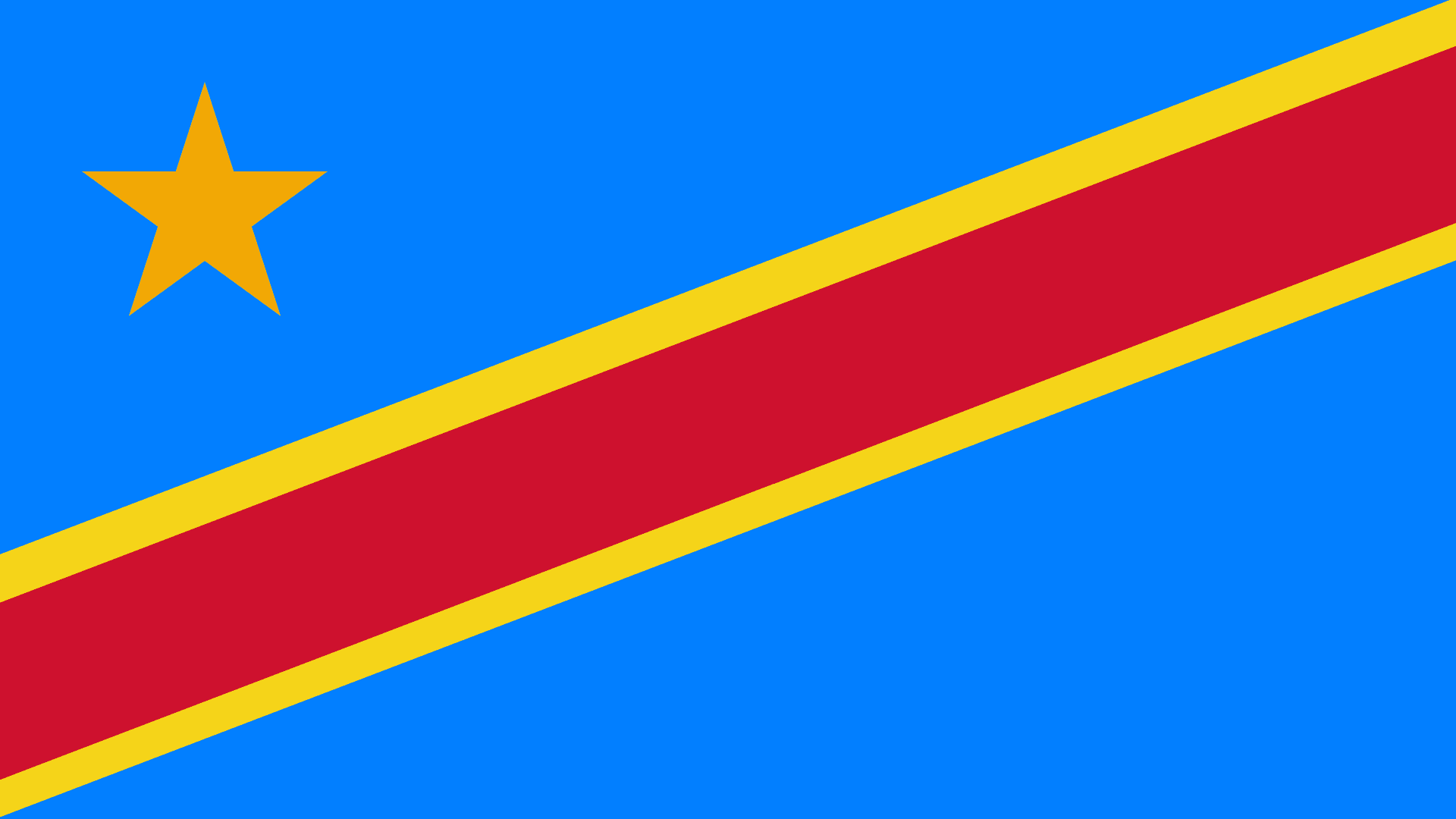 Flag of Democratic Republic of the Congo