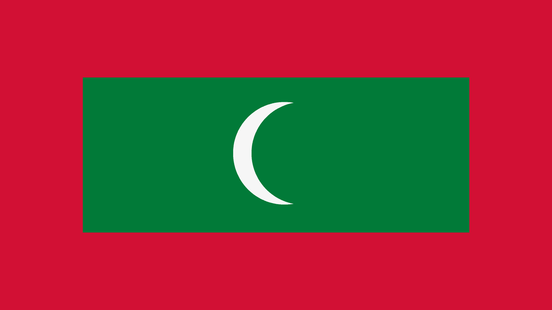 Flag of Maldives