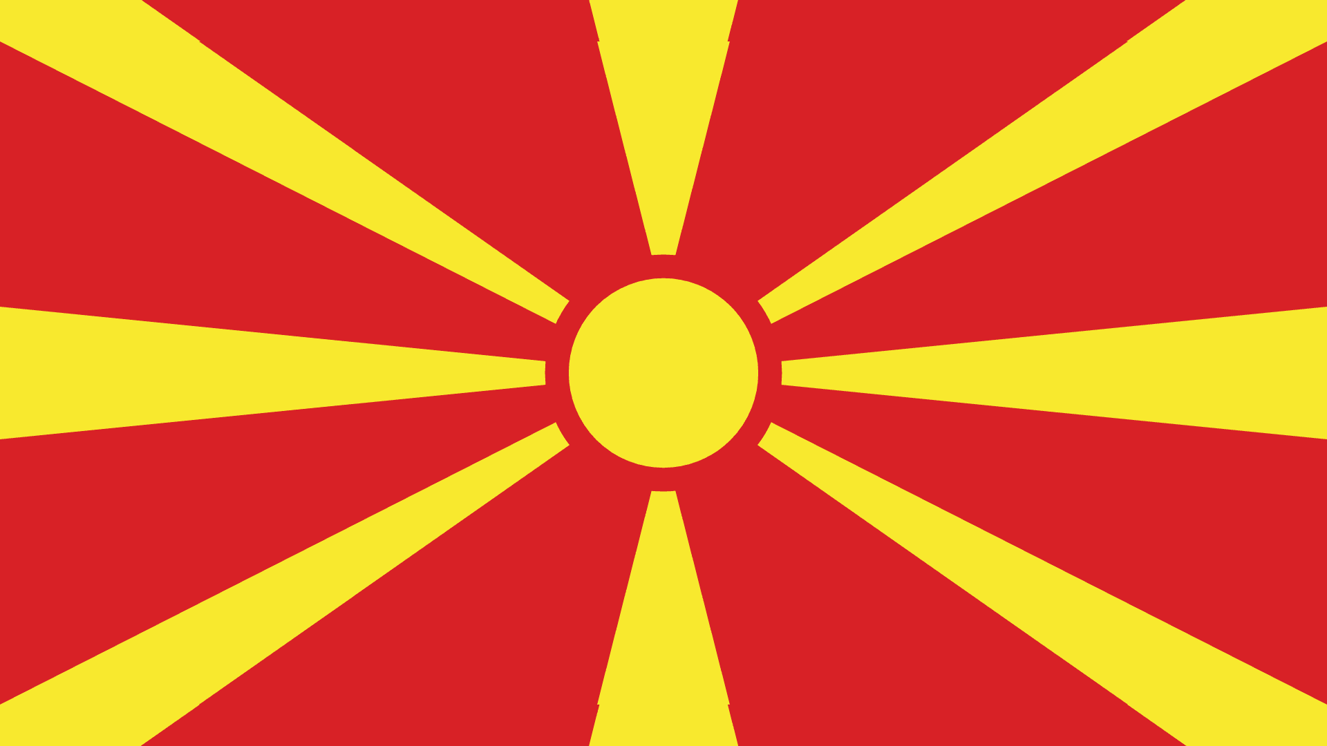Flag of North Macedonia
