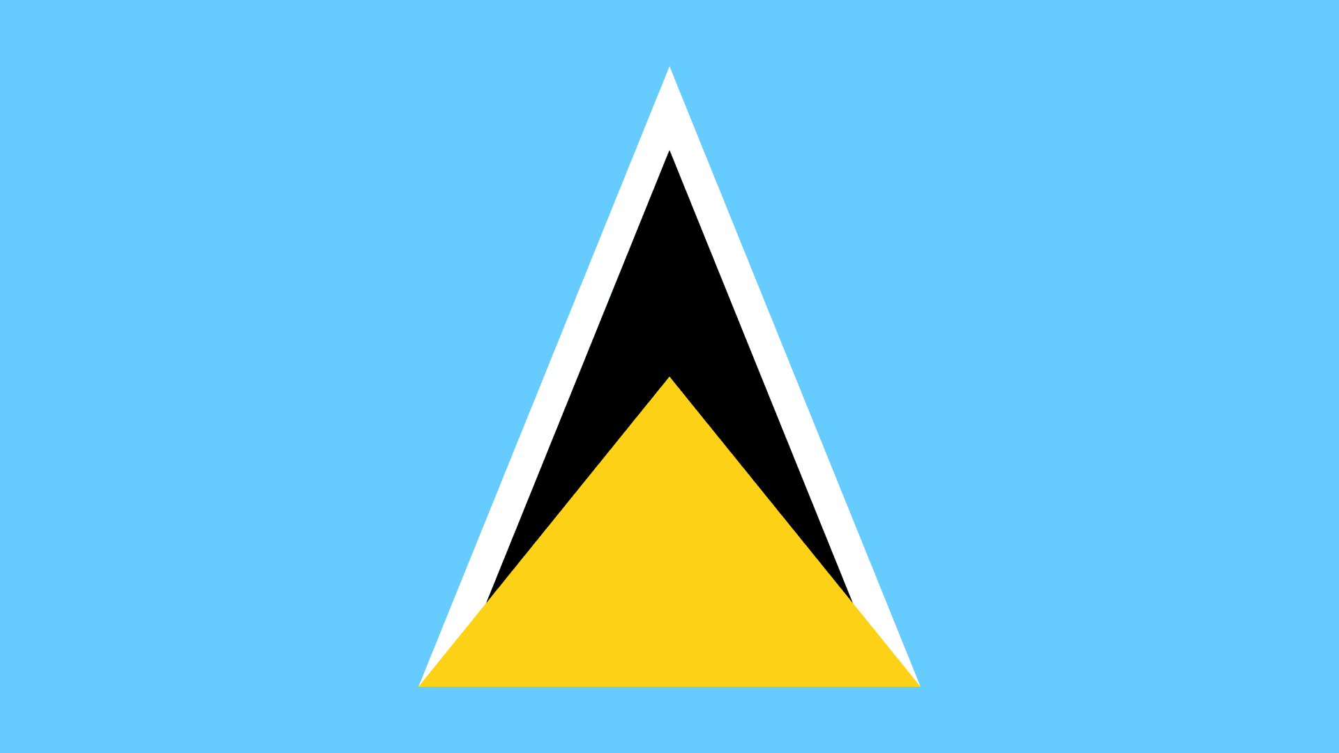 Flag of Saint Lucia