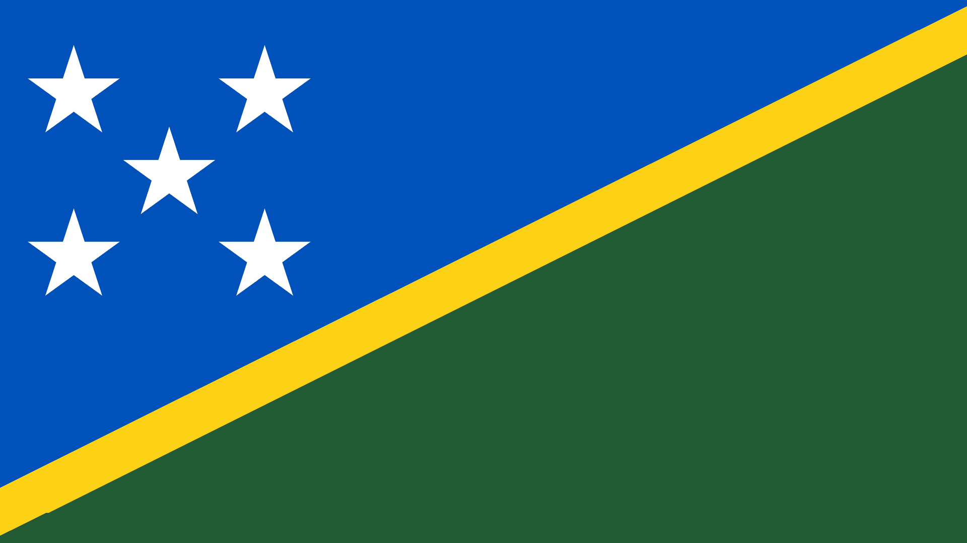 Flag of Solomon Islands