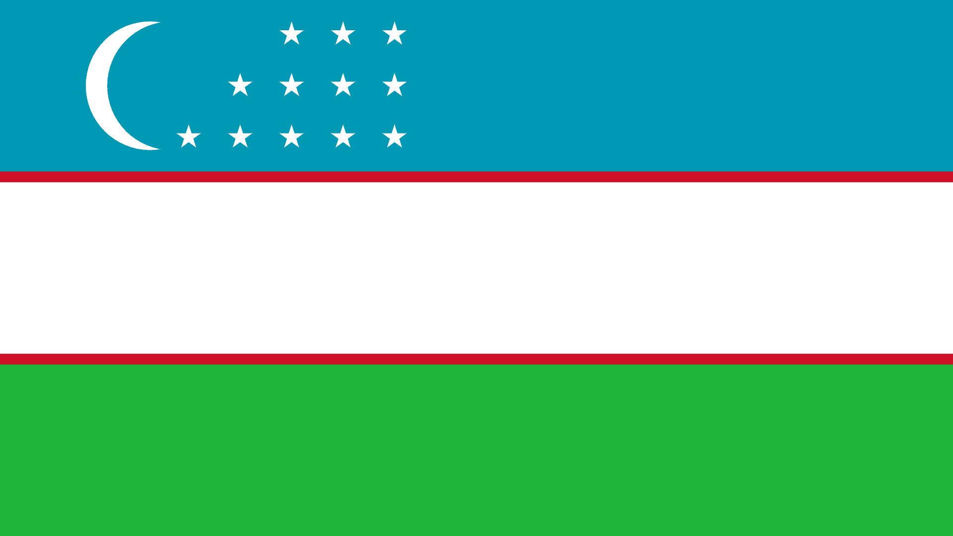 Flag of Uzbekistan