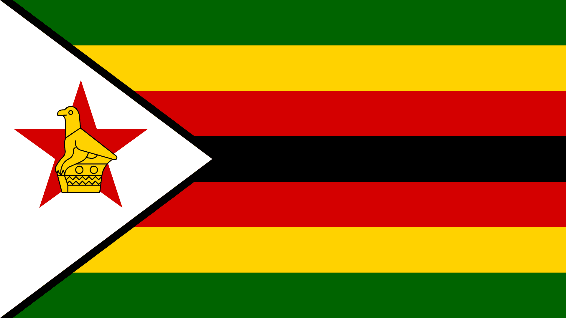 Flag of Zimbabwe